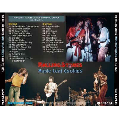 画像2: THE ROLLING STONES 1975 MAPLE LEAF COOKIES 2CD