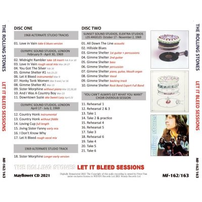 画像2: THE ROLLING STONES LET IT BLEED SESSIONS 2CD