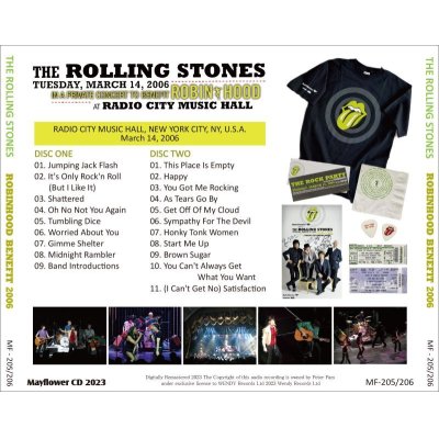 画像2: THE ROLLING STONES 2006 ROBINHOOD BENEFIT 2CD