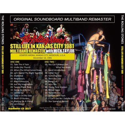 画像2: THE ROLLING STONES 1981 KANSAS CITY MULTIBAND REMASTER 2CD