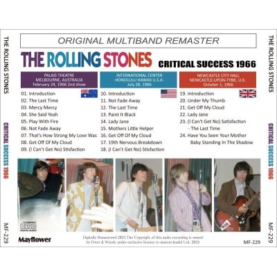 画像2: THE ROLLING STONES 1966 CRITICAL SUCCESS CD