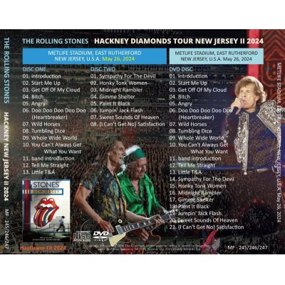 画像2: THE ROLLING STONES 2024 HACKNEY NEW JERSEY II 2CD+DVD