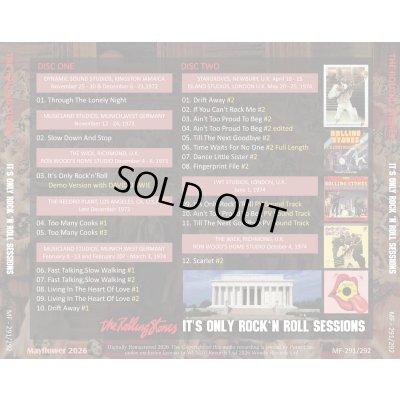 画像2: THE ROLLING STONES IT'S ONLY ROCK 'N ROLL SESSIONS 2CD