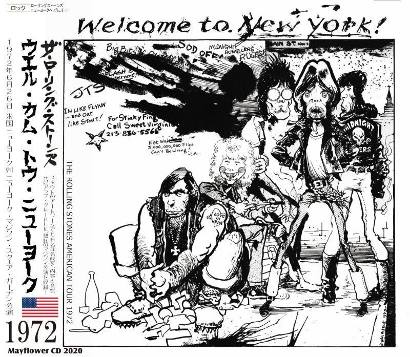 THE ROLLING STONES 1972 WELCOME TO NEW YORK CD
