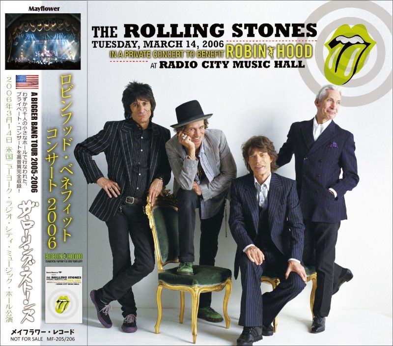 THE ROLLING STONES 2006 ROBINHOOD BENEFIT 2CD