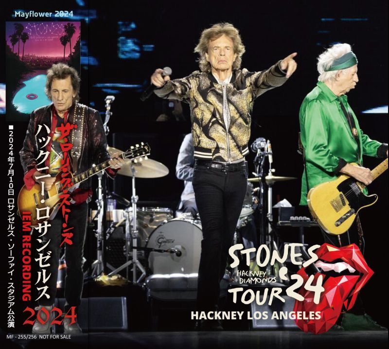 THE ROLLING STONES 2024 HACKNEY LOS ANGELES 2CD