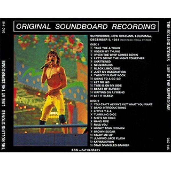 画像2: DAC-146 LIVE AT THE SUPERDOME 【2CD】 (2)