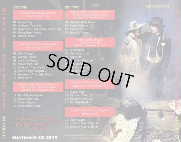 画像2: THE ROLLING STONES / EXILE ON MAIN ST. SESSIONS 【2CD】 (2)