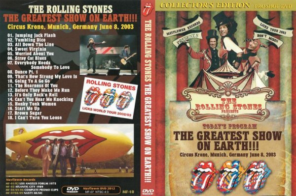画像1: THE ROLLING STONES / THE GREATEST SHOW ON EARTH 【DVD】  (1)