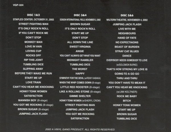 画像2: VGP-324 THE ROLLING STONES / HALLOWEEN LICKS (2)