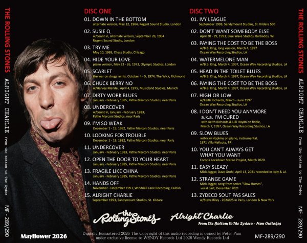 画像2: THE ROLLING STONES ALRIGHT CHARLIE from the bottom to The Zydec - new outtakes 2CD (2)
